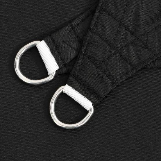 Voile de parasol - accessoire parasol - Tissu de remplacement pour parasol tissu oxford rectangulaire 2x3 m noir - MEUBLE PRO - Image 6