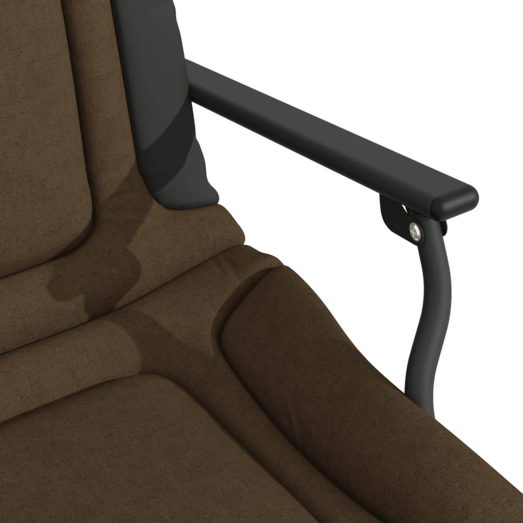 Chaise de jardin | Chaise de pêche avec accoudoir pliable taupe - Image 10