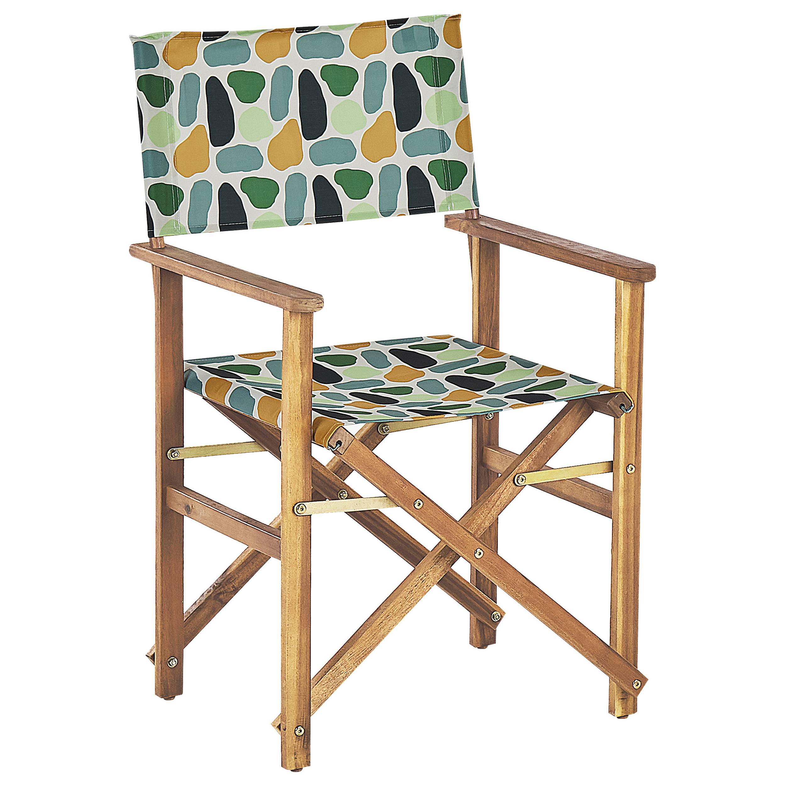 Beliani - Chaise de jardin Tissu Multicolore CINE - Beliani - Image 5