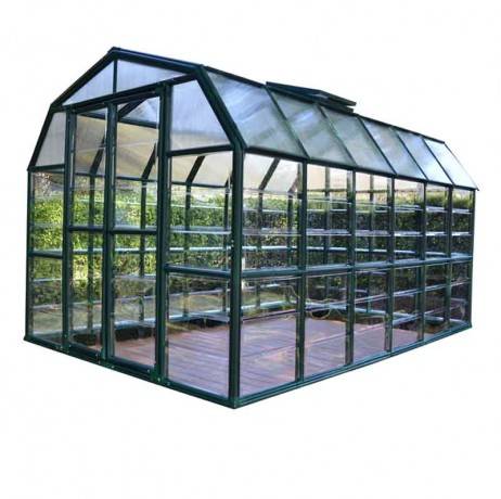 Canopia - Serre de jardin en polycarbonate Rion Grand Gardener 10,38 m², Ancrage au sol Non - Image 2