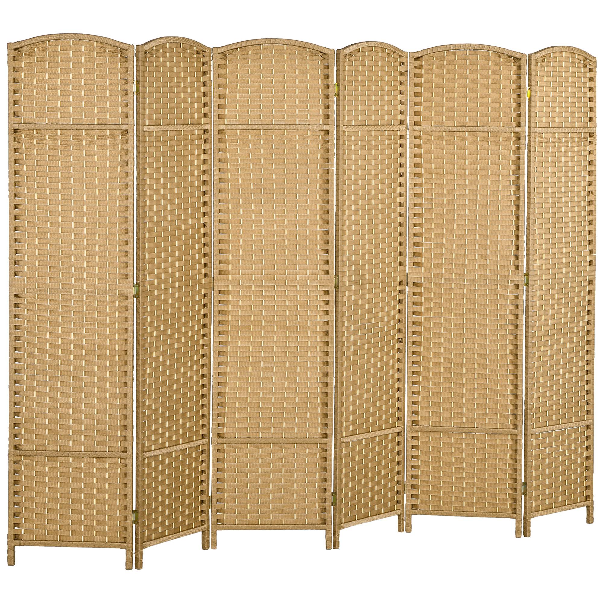 Paravent Cloison de Séparation 180 170 150 Cm De Hauteur Paravent Pliable Cloison En Bambou 5