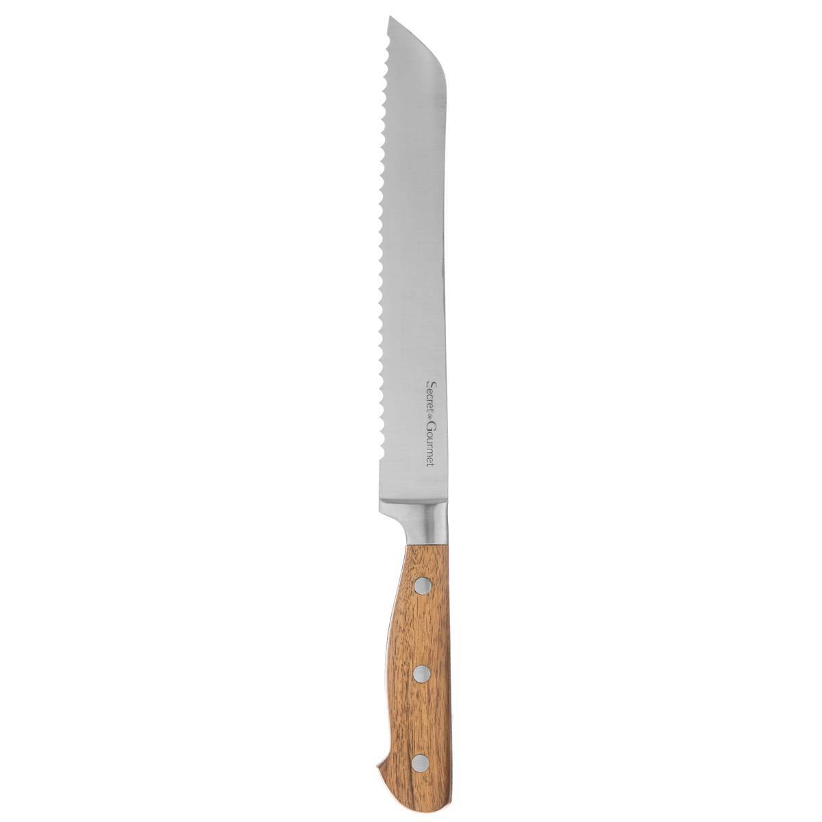 Couteau à pain acier "Elegancia" lame 20,5cm - 5five