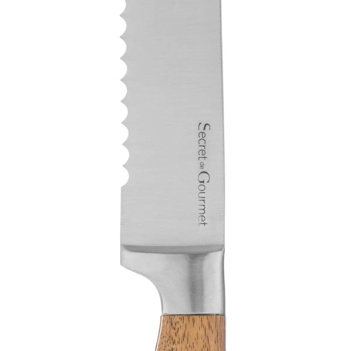 Couteau à Pain "Elegancia" 33cm Naturel - Image 2