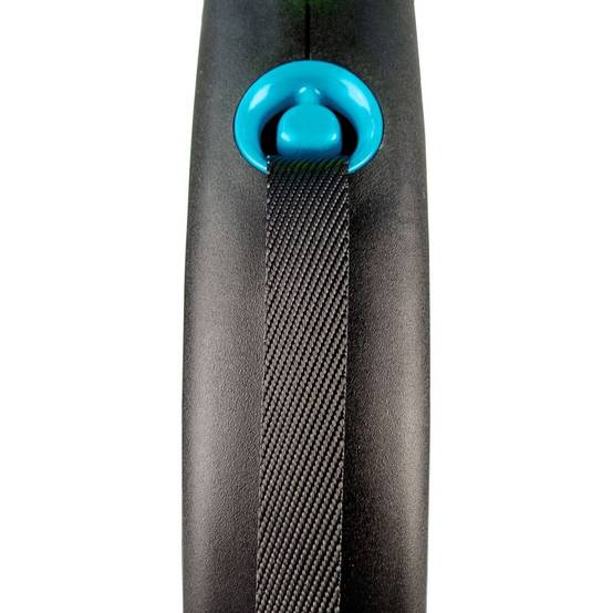 Flexi - Laisse Black Design M Tape 5m black/ blue FU22T5-251-S-CHBL Flexi - Image 2