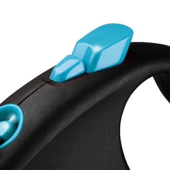 Flexi - Laisse Black Design M Tape 5m black/ blue FU22T5-251-S-CHBL Flexi - Image 3