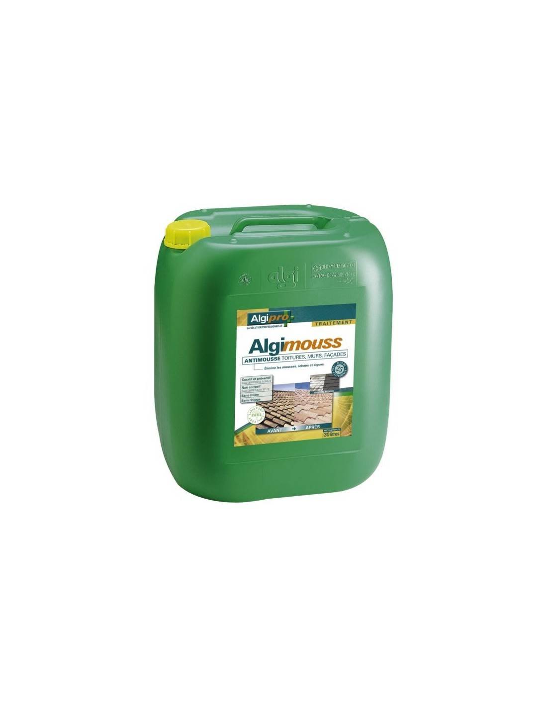Sans Marque - Démoussant Algimouss 5l élimine Mousses, Lichens, Algues Sans Rinçage - Algimouss