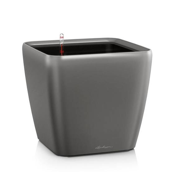 Lechuza - Pot Quadro Premium LS 43 - kit complet, anthracite métallisé 43 cm Lechuza - Image 1