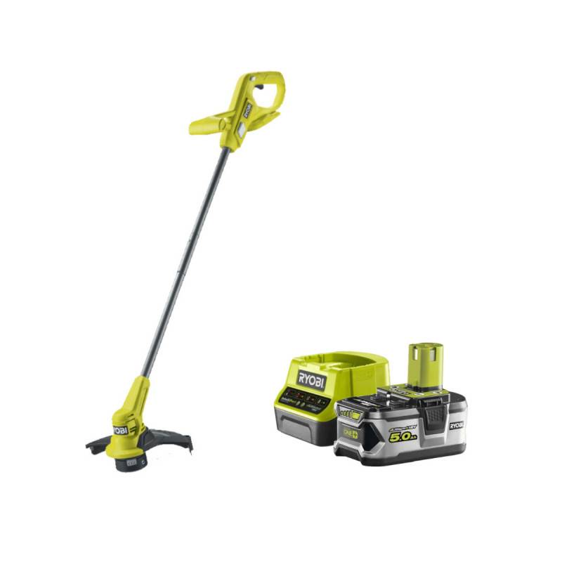 Ryobi - Pack RYOBI Coupe bordures - dresse bordures 18V One+ RY18LT23A-0 - 1 Batterie 5.0Ah - 1 Chargeur rapide RC18120-150 - Image 1