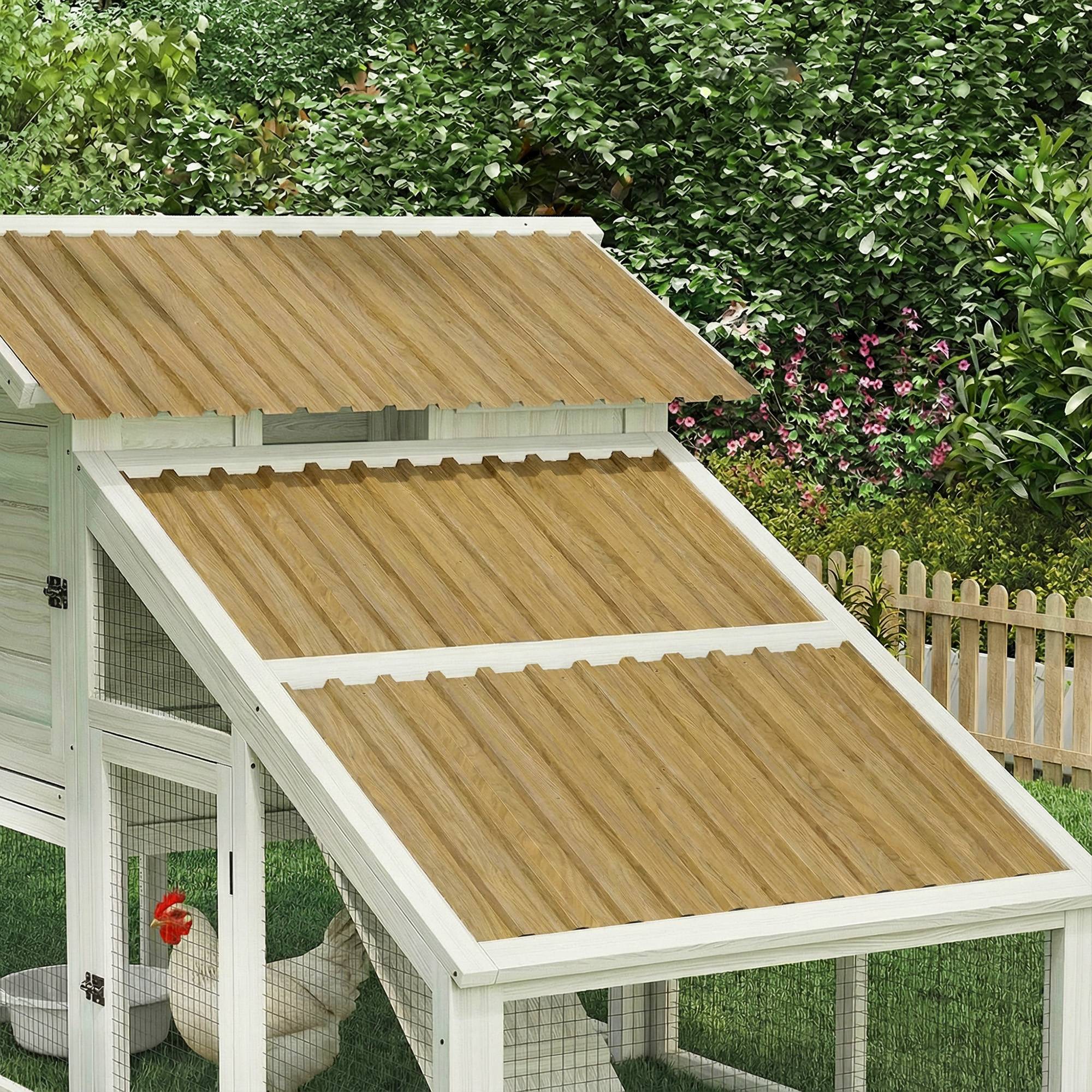 Ensemble de 12 panneaux de toiture en acier galvanisé de 7 m² pour abri de jardin, finition bois naturel 129 x 45 cm - Image 10