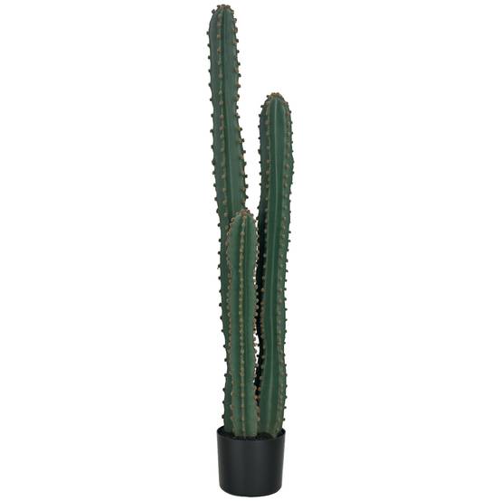 Cactus artificiel grand réalisme plante artificielle grande taille dim. Ø 18 x 120H cm - Image 1