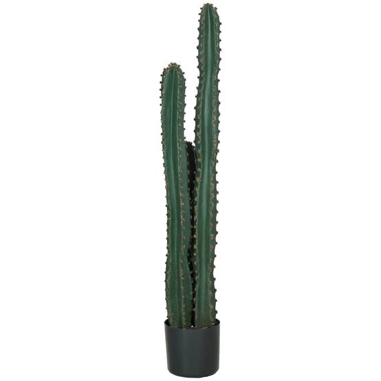 Cactus artificiel grand réalisme plante artificielle grande taille dim. Ø 18 x 120H cm - Image 2