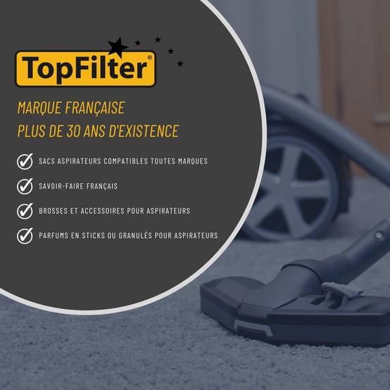 Embout d'aspirateur plumeau flexible TopFilter - Image 3