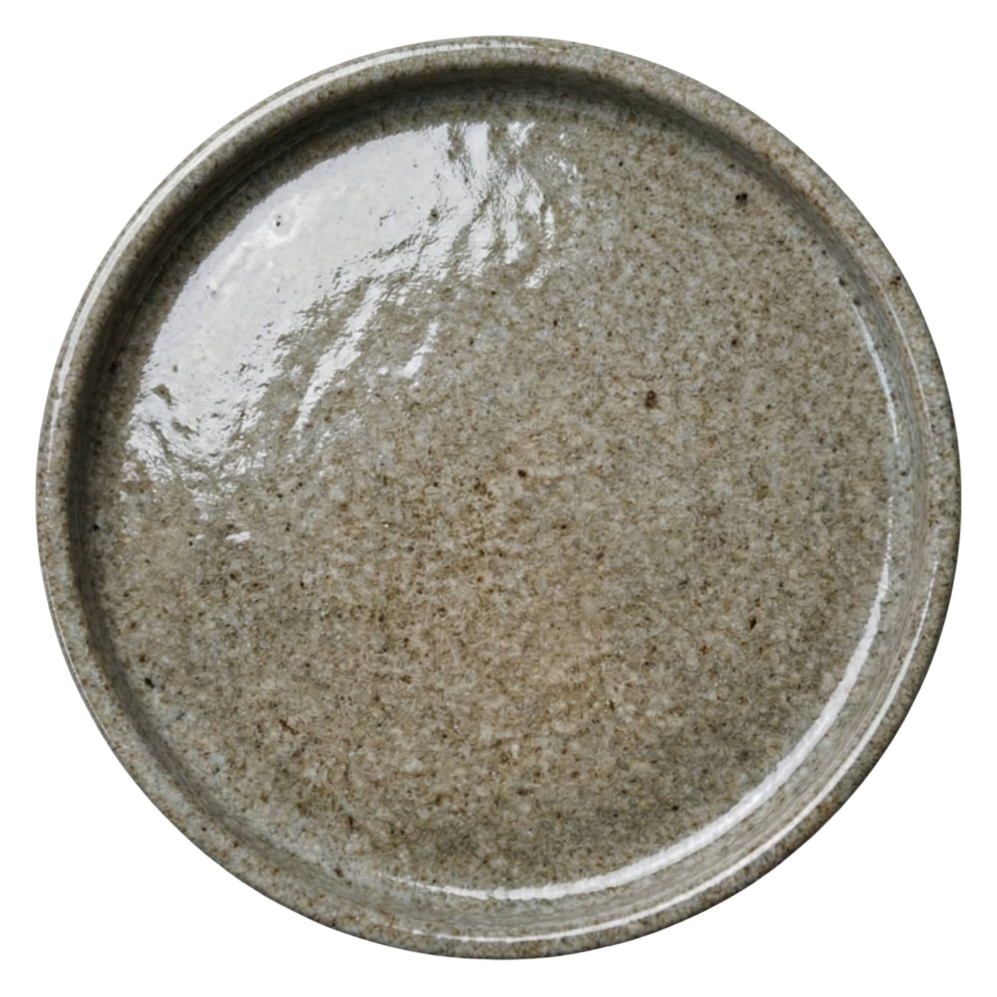 Provencelia - Soucoupe ronde 28cm blanc tigré - Image 4