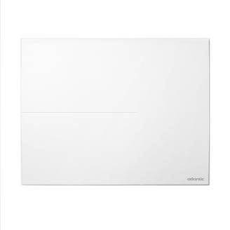 Radiateur électrique 1250W SOKIO horizontal blanc - ATLANTIC - 503111