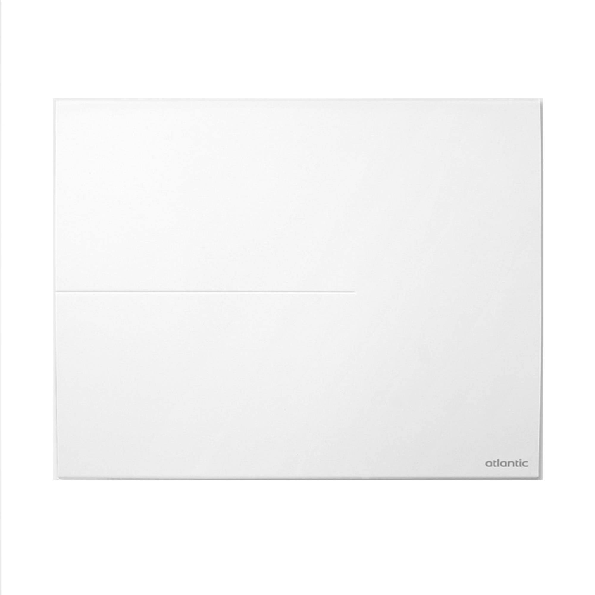 Radiateur électrique 1250W SOKIO horizontal blanc - ATLANTIC - 503111 - Image 1