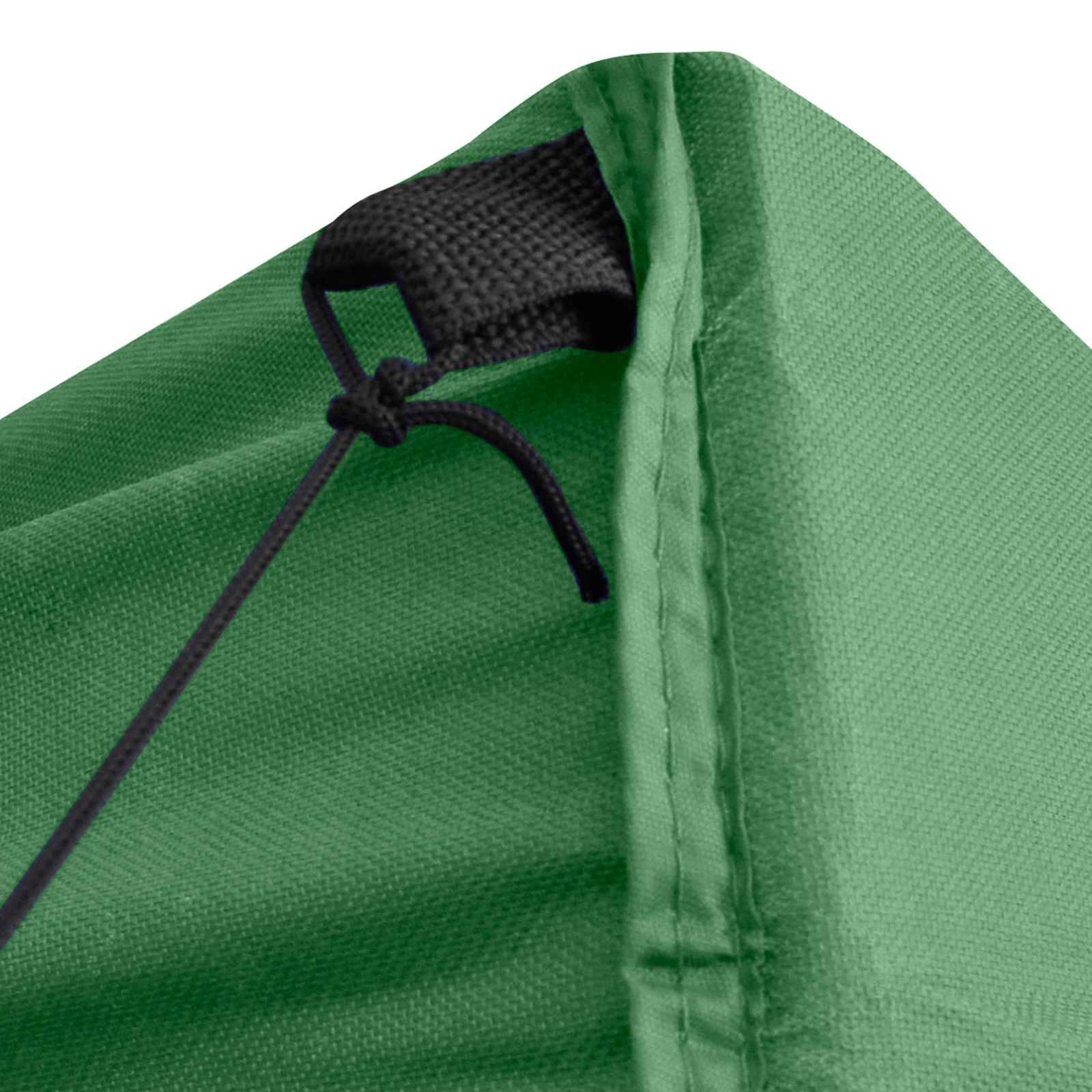 ComfortXL - Tente de réception tissu Oxford jardin terrasse abri pliable protection UV 291x291cm vert - Image 8