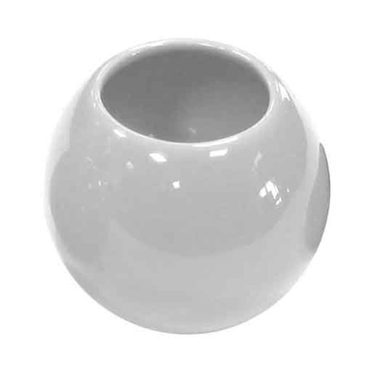 Gobelet de Salle de Bain "Bullea" 9cm Blanc - Image 1