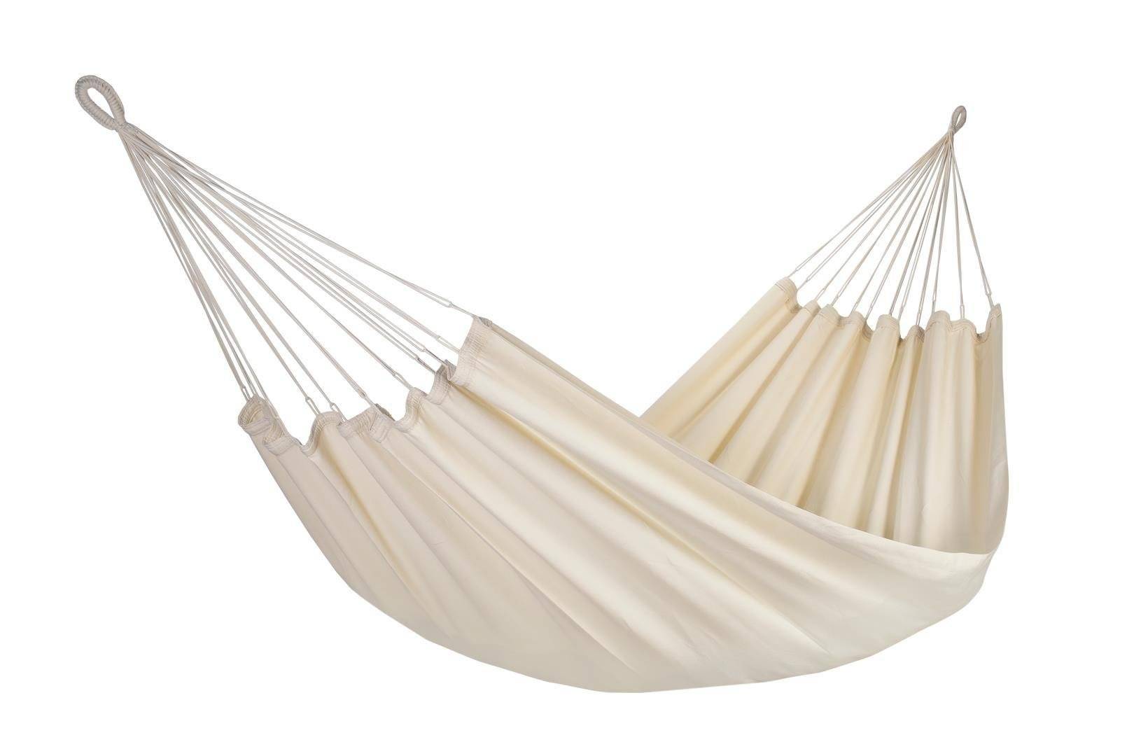 Jobek - Hamac Traditionnel KOCON 340x140 cm en Polypropylène Écru JOBEK - Image 1