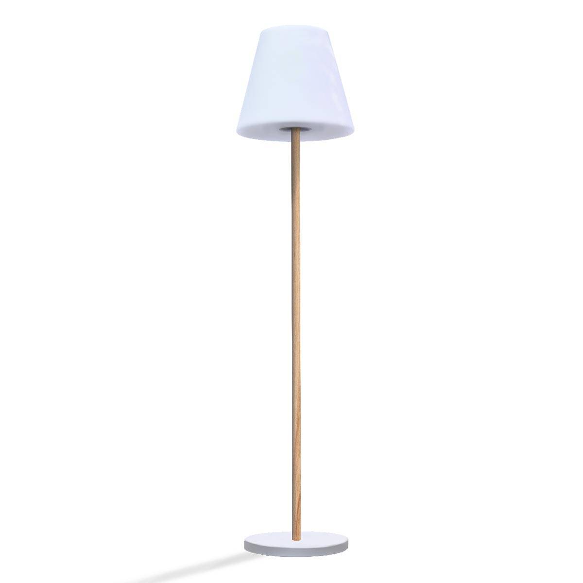 Lumisky - Lampadaire solaire STANDY WOOD SOLAR H150cm - Image 1