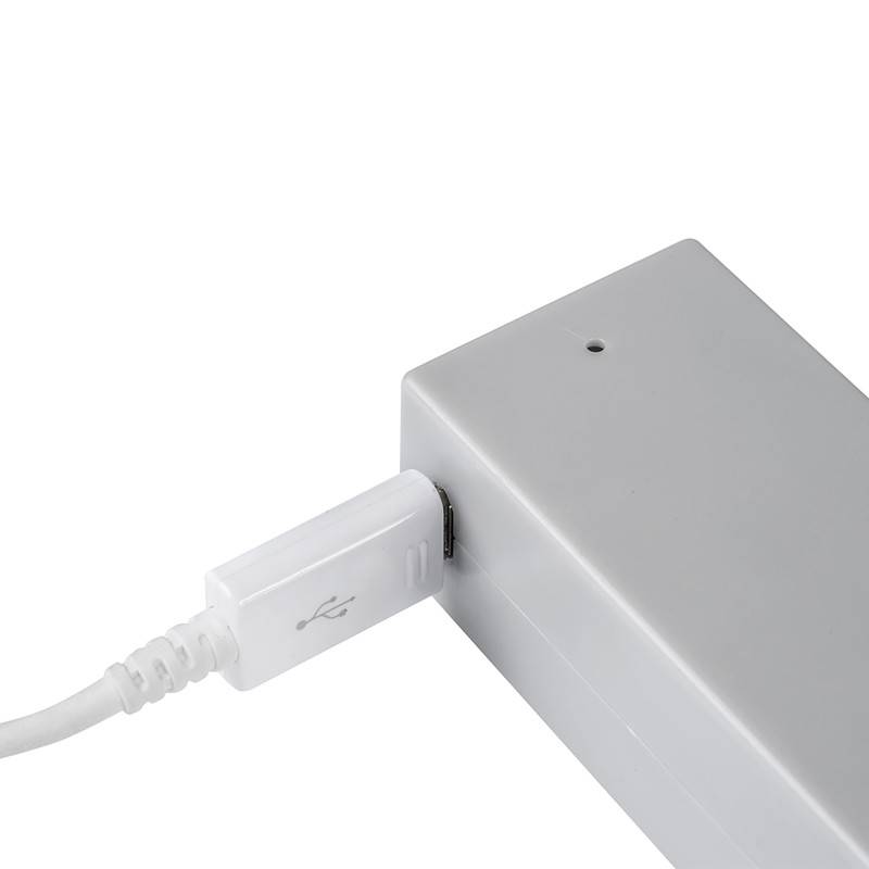 Emuca - Emuca 5074362 Barre De Penderie Pour Armoire Castor Avec Lumière Led, Batterie Amovible Et Détecteur De Mouvement, 1.008, Anodi - Image 5