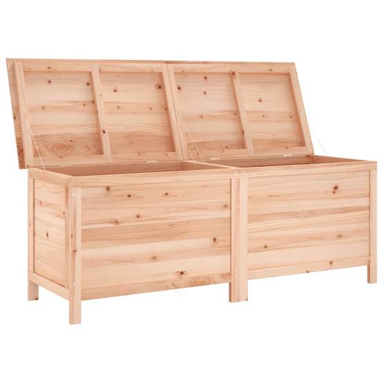 Coffre de rangement - Boîte de rangement extérieure - Coffre de jardin 150x50x56,5 cm bois massif sapin - Image 3