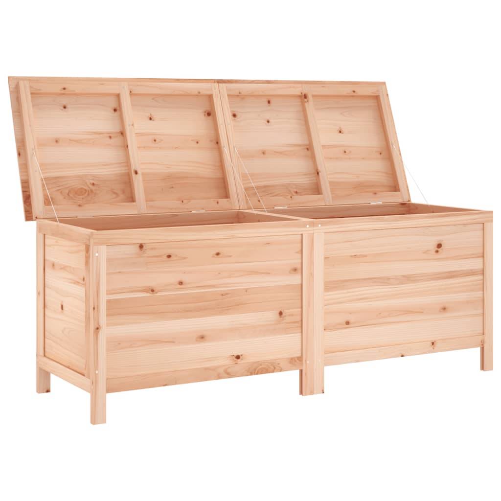 Coffre de rangement - Boîte de rangement extérieure - Coffre de jardin 150x50x56,5 cm bois massif sapin - Image 3