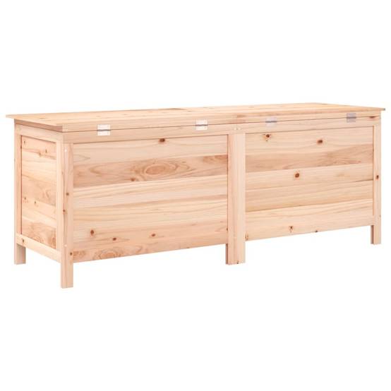 Coffre de rangement - Boîte de rangement extérieure - Coffre de jardin 150x50x56,5 cm bois massif sapin - Image 6