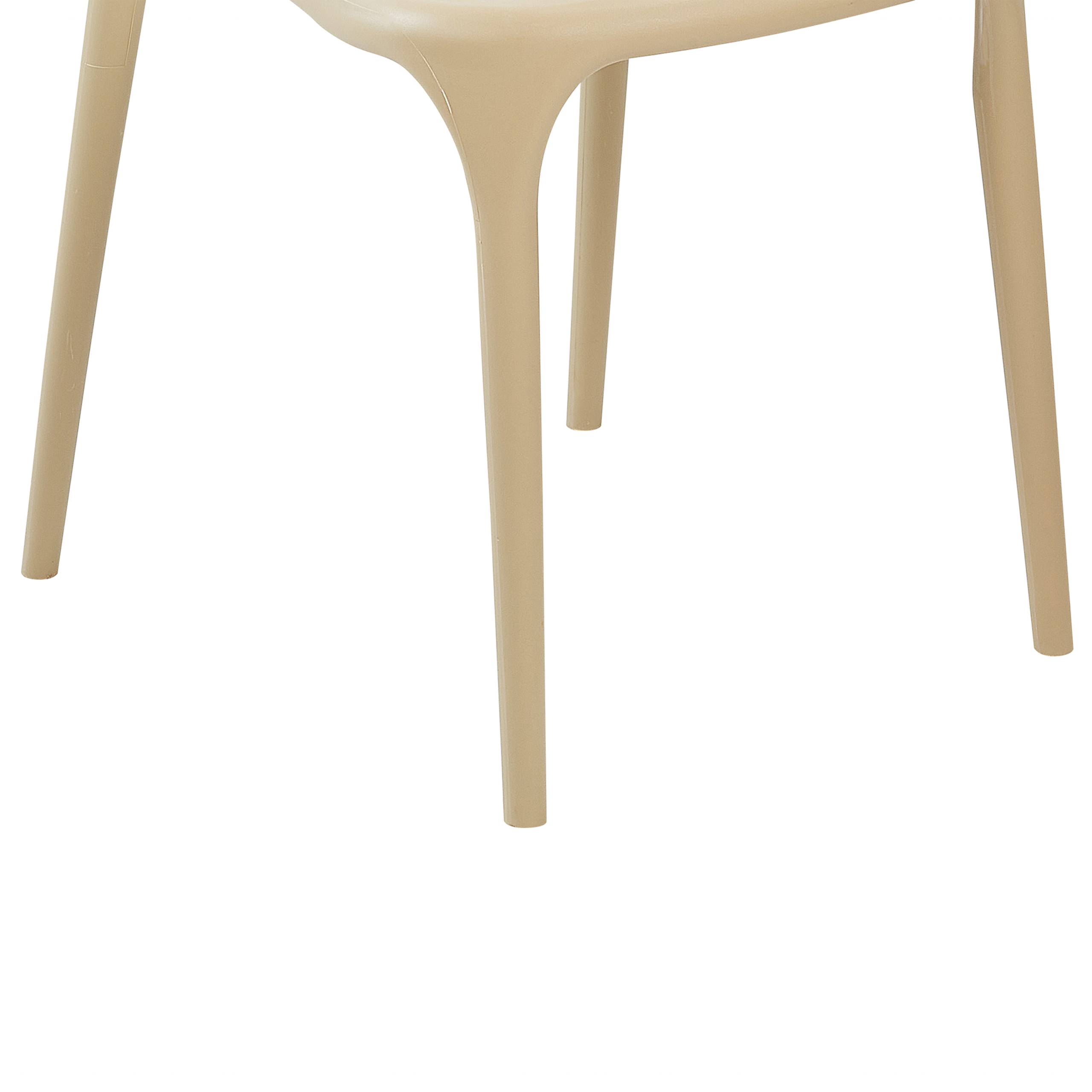 Beliani - Chaise de jardin Polypropylène Beige GUBBIO - Beliani - Image 7