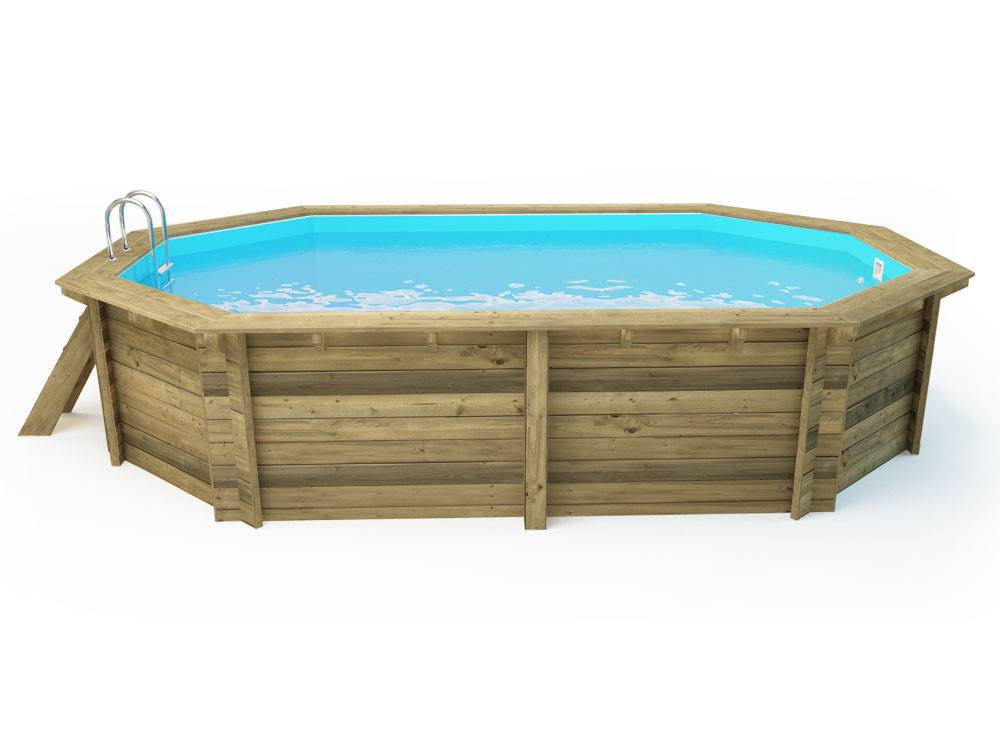 Piscine Bois " Miami 120  " - 4.86 X 3.36 X 1.20 M -habitat Et Jardin - Image 4