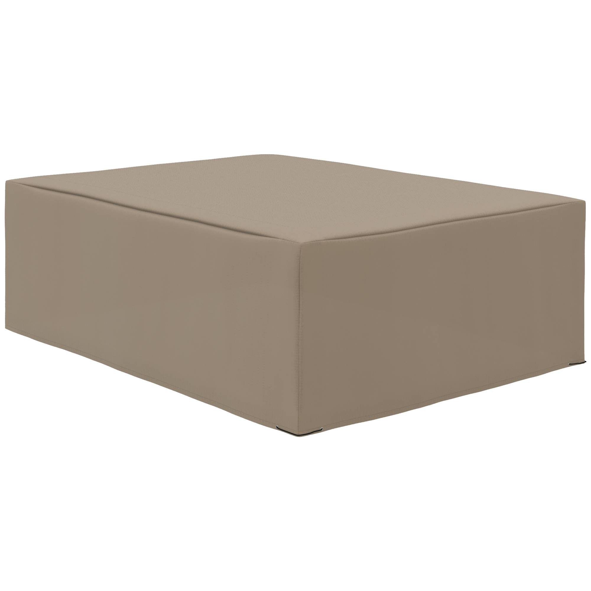 ComfortXL - Housse salon de jardin Oxford 275 x 205 x 90 cm beige anti-UV résistante à l’eau avec cordon de serrage - Image 10