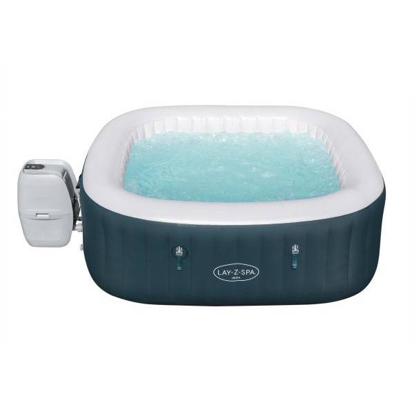 Bestway - Spa gonflable BESTWAY - Lay-Z-Spa Ibiza Airjet - 180 x 180 x 66 cm - 4/6 places - Carré (+ couverture, cartouche, diffuseur) - Image 2
