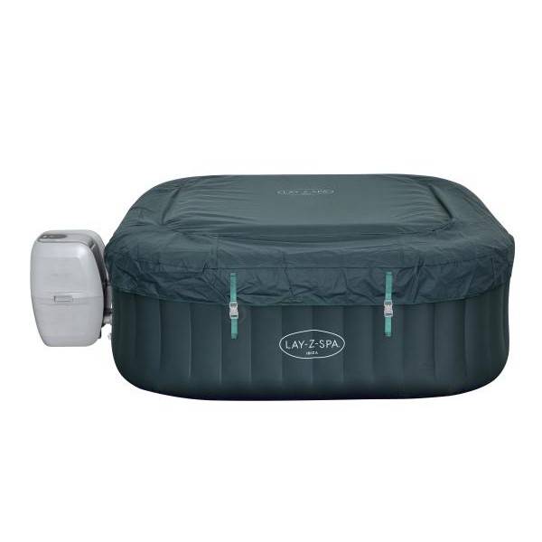Bestway - Spa gonflable BESTWAY - Lay-Z-Spa Ibiza Airjet - 180 x 180 x 66 cm - 4/6 places - Carré (+ couverture, cartouche, diffuseur) - Image 4