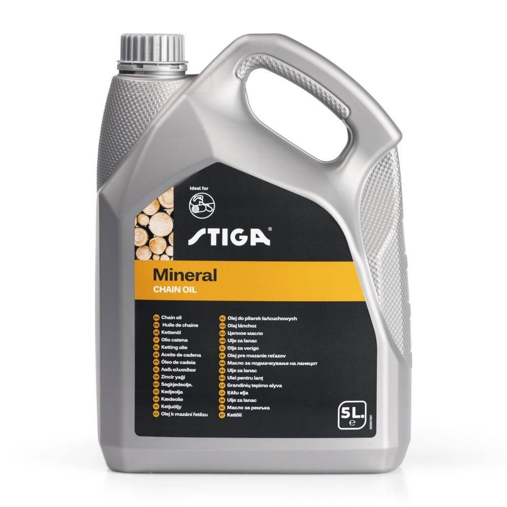 Stiga - Huile de chaîne minérale 5 litres-STIGA - Image 1
