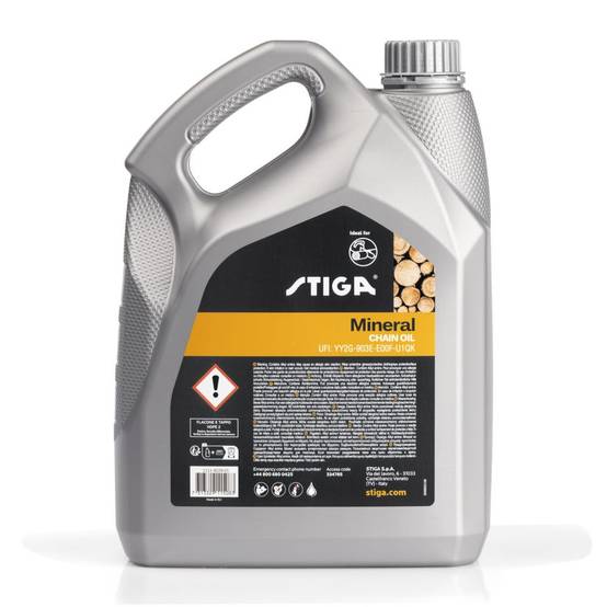 Stiga - Huile de chaîne minérale 5 litres-STIGA - Image 2