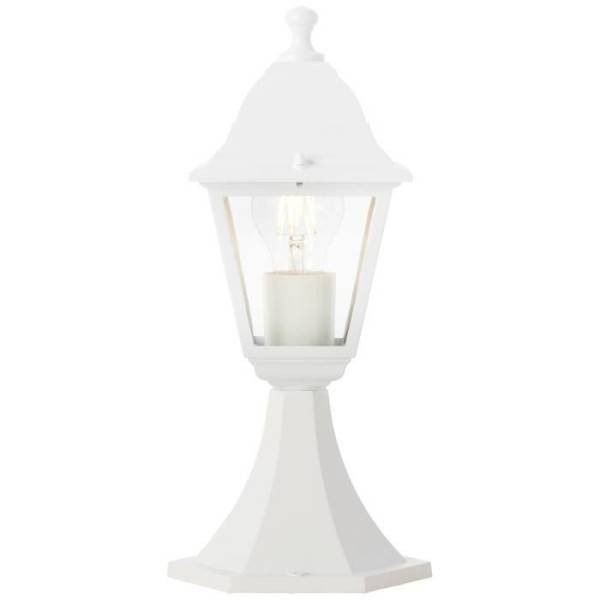 Brilliant - Borne extérieure NISSIE blanc - Brilliant - Métal/verre - IP44 - 1xE27 60W - Image 3