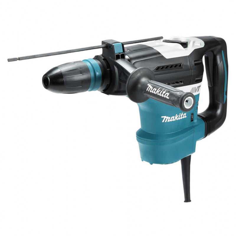 MAKITA Pack Perfo-burineur SDS-Max 1100W HR4013C + Coffret 5 Outils Burinage SDS-MAX D-42472 - Image 2