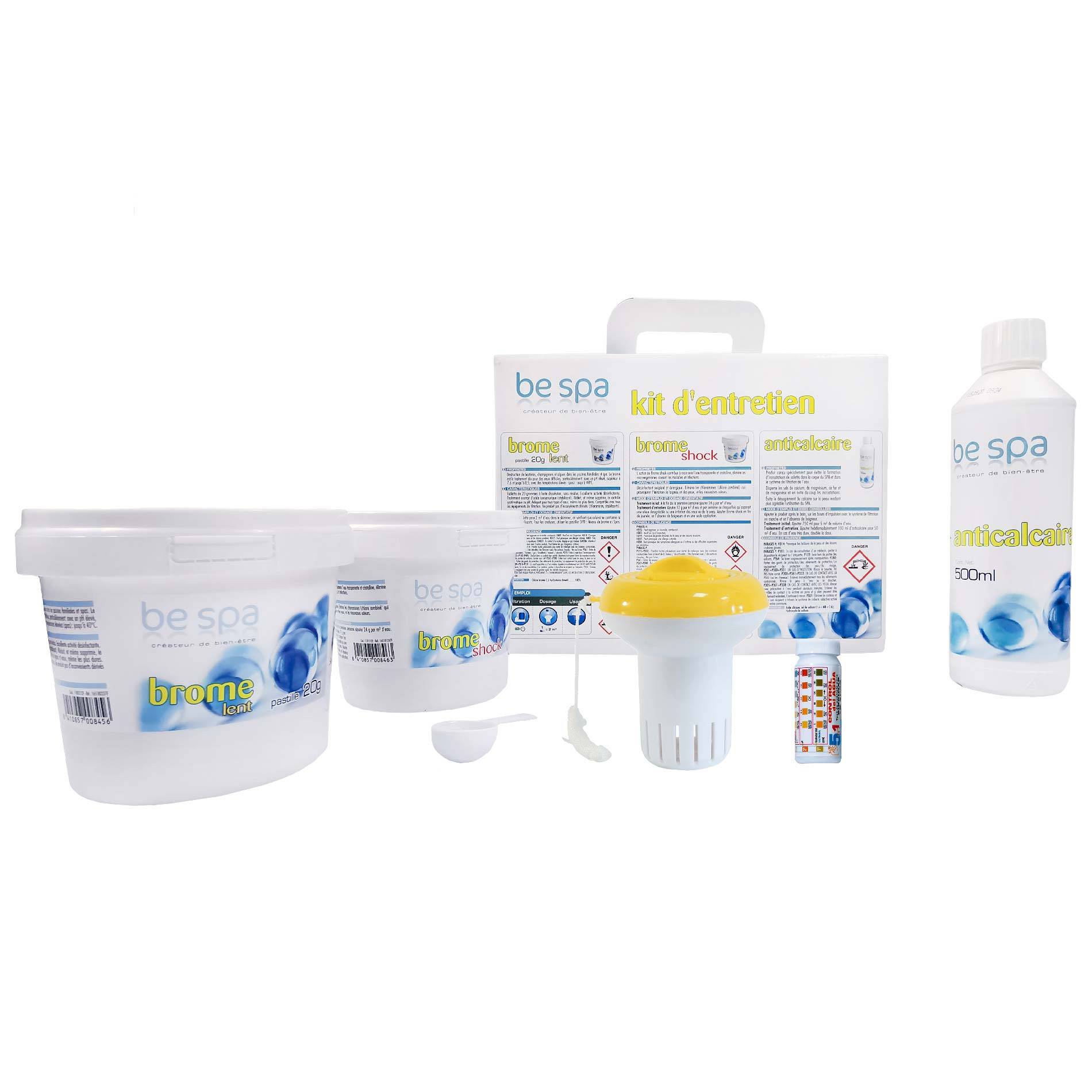 Kit d'entretien complet spa gonflable brome Cocooning Water - Image 1