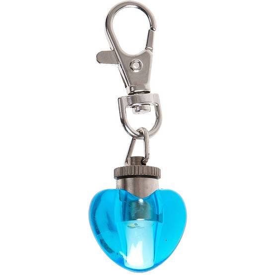 1 Clignotant de sécurité en forme de coeur pour chien couleur aléatoire - Image 3