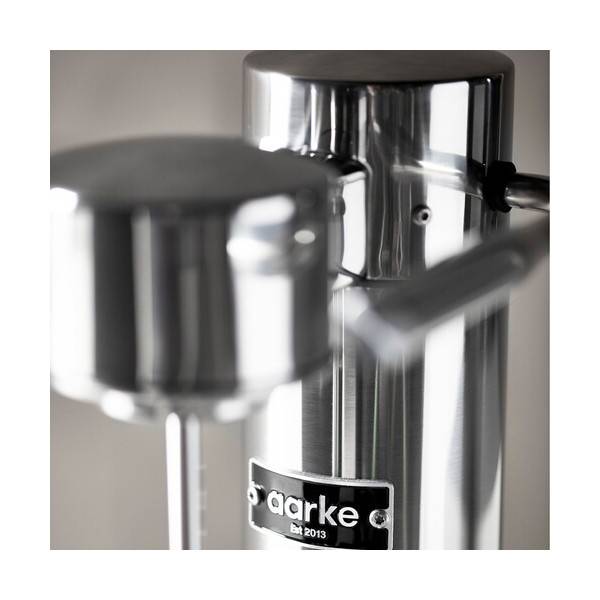 Machine à soda et eau gazeuse Aarke Pack Carbonator 3 Inox + CO2 AAB1017-CO204 - Image 7