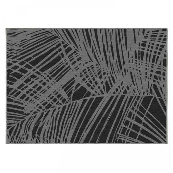 Oviala - Tapis d'extérieur en polypropylène 120 x 170 cm noir Palmio - Oviala - Image 3