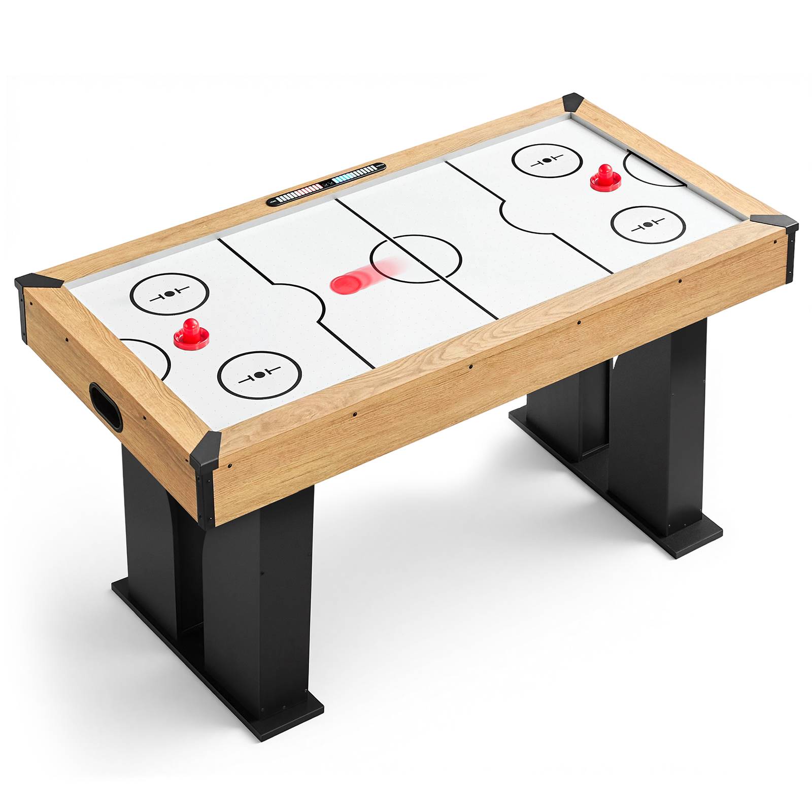 Vevor - VEVOR Table d'air hockey 152,5 cm avec soufflerie, scoreur électronique, poussoirs et palets