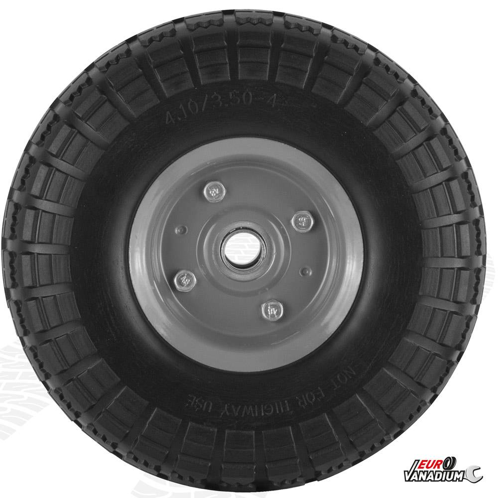 Lot De 2 Roues Increvables Werka Pro 260 X 85 Mm Axe Déporté Alésage 16 Mm – Charge 75-100 Kg