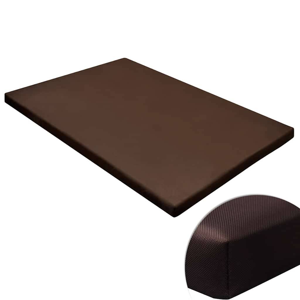 Tapis pour chien polyester marron 80 x 60 cm - PANGIVO