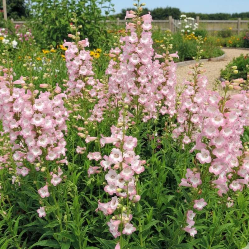 Penstemon Fujiyama à fleurs Rose/ - feuillage Caduc - Godet - 5/20 cm - Image 1