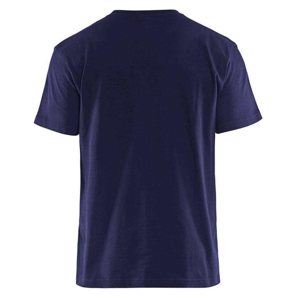 T-shirt Blaklader bicolore Marine Epaules Bleu Roi XXL - Image 2