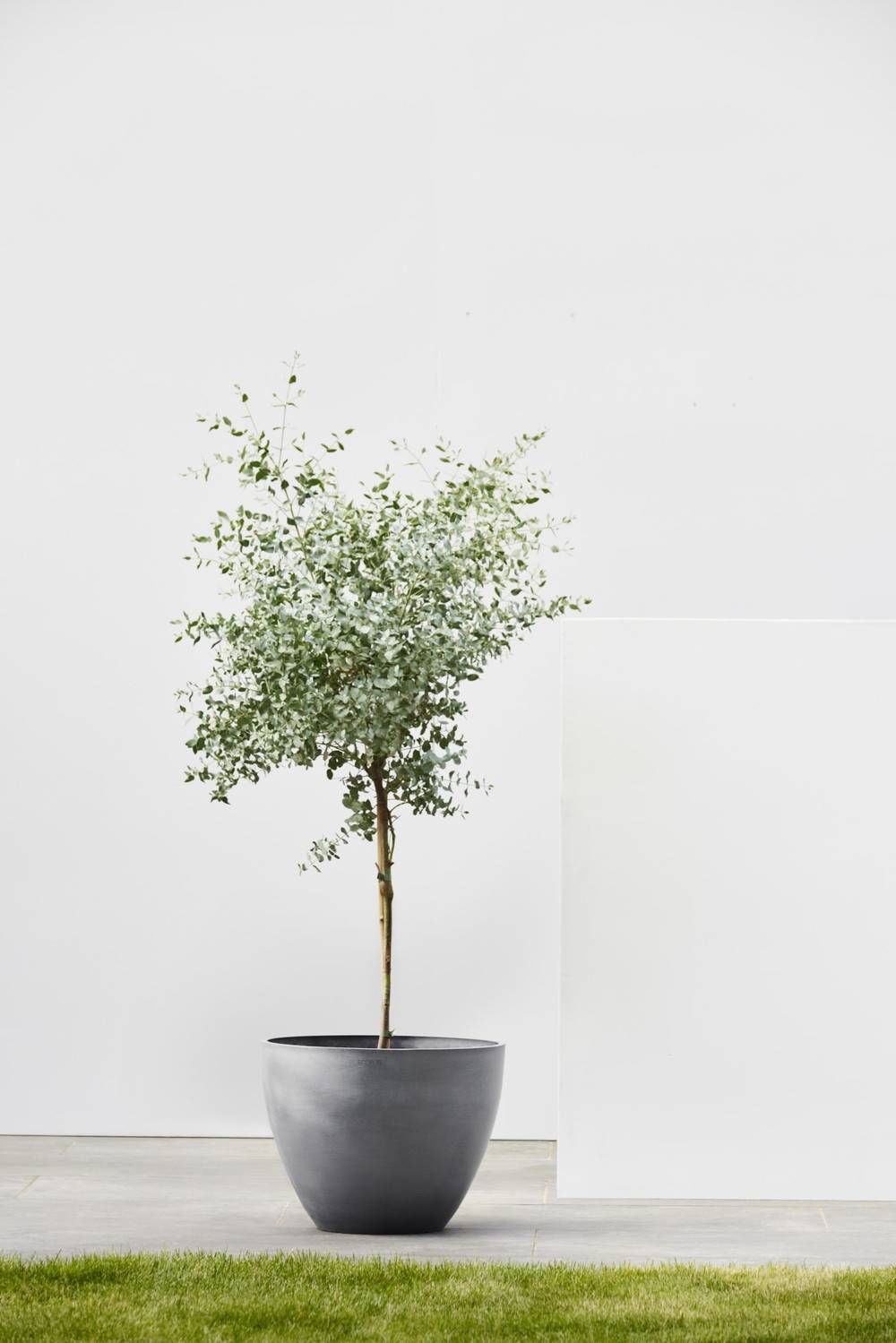 Ecopots - Pot Rond Antwerp 40 Gris - Ø 40 x H. 30 cm - 25 L ECOPOTS - Image 5