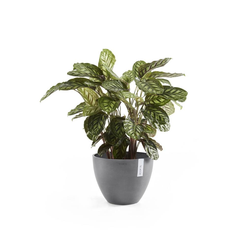 Ecopots - Pot Rond Antwerp 40 Gris - Ø 40 x H. 30 cm - 25 L ECOPOTS - Image 1