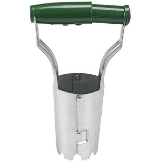 Plantoir à bulbes professionnel - Acier robuste - Poignée ergonomique - Outil jardin polyvalent - Living123 - Image 1
