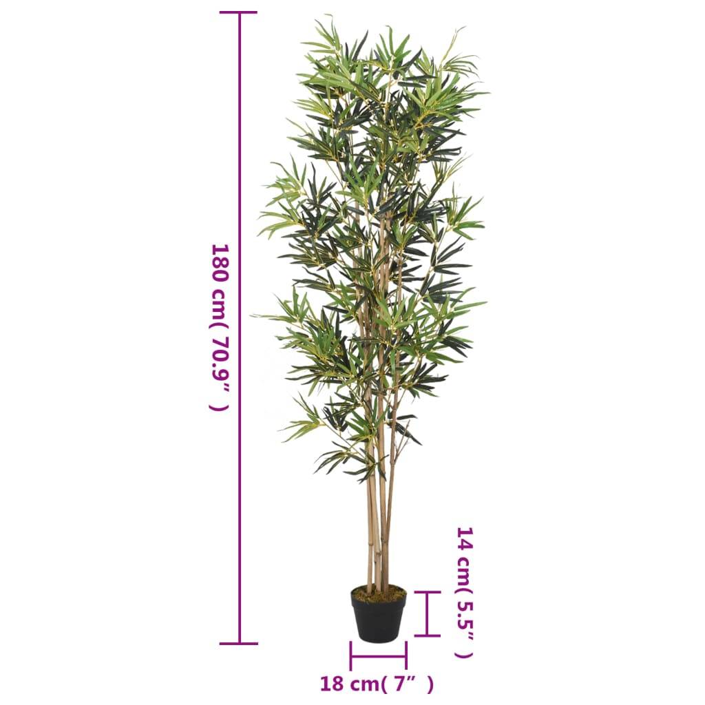 Bambou artificiel bambou vert 180 cm - PANGIVO - Image 4