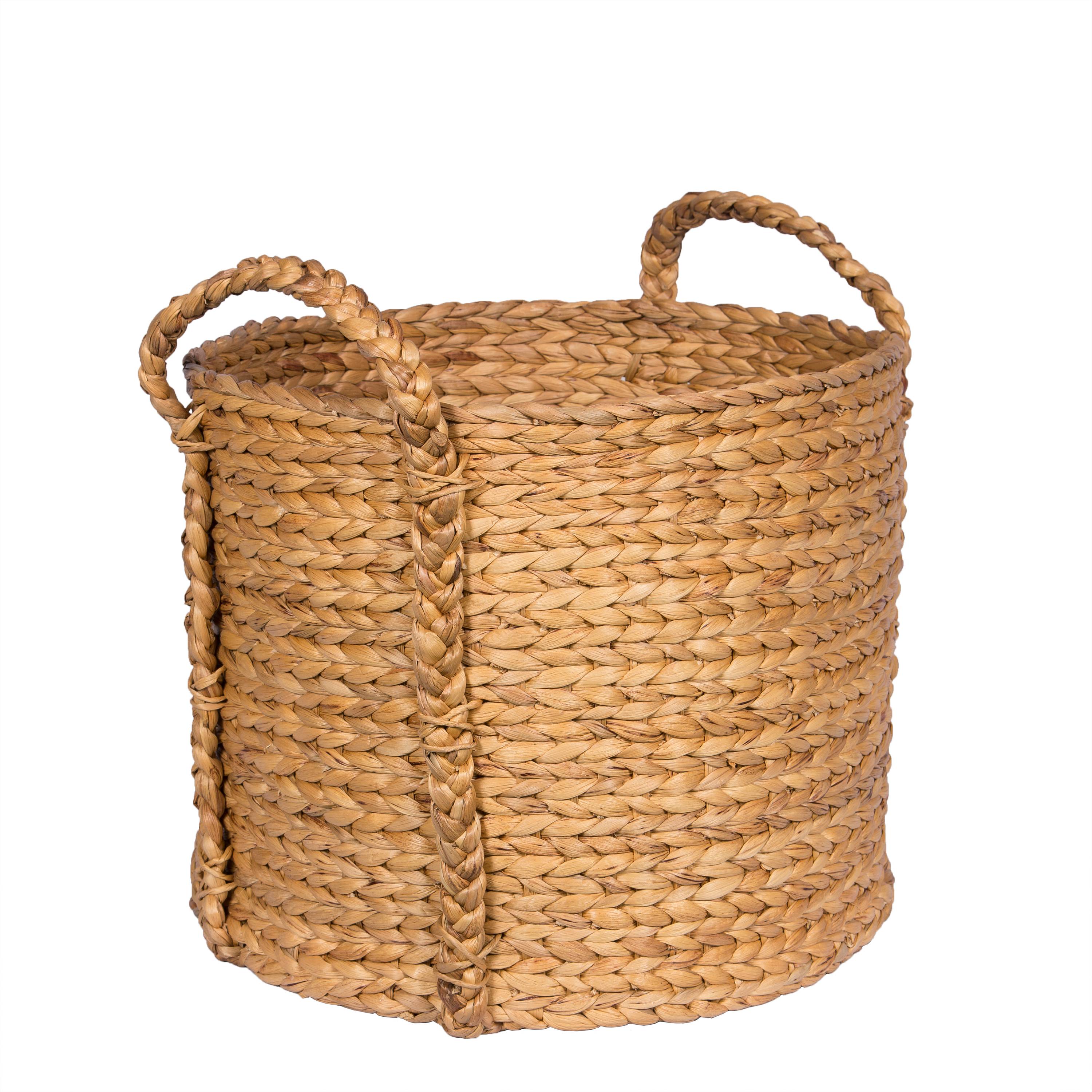 Grand panier naturel fait main - Brin d'Ombre - Image 2